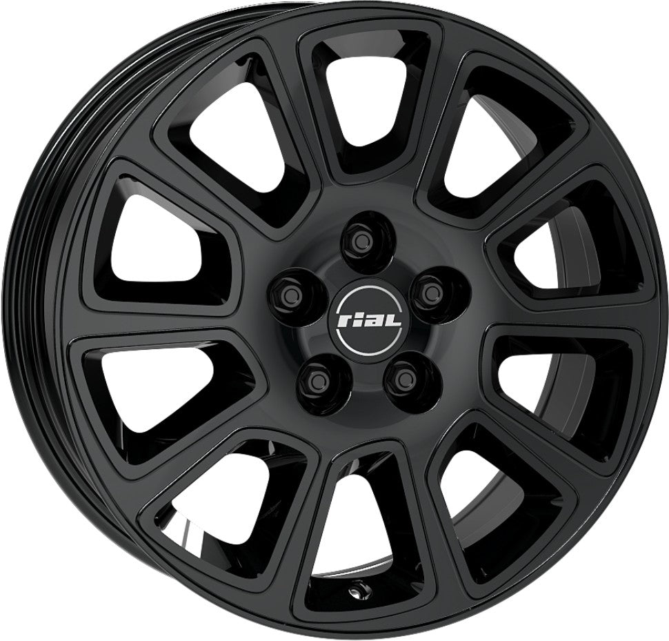 Rial Transporter 2 diamant-schwarz Alufelge 7.5x18 Zoll ET50 LK 5x160 ML65.1