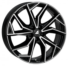 Alutec ADX.02 diamant-schwarz frontpoliert Alufelge 8x20 Zoll ET40 LK 5x112 ML57.1