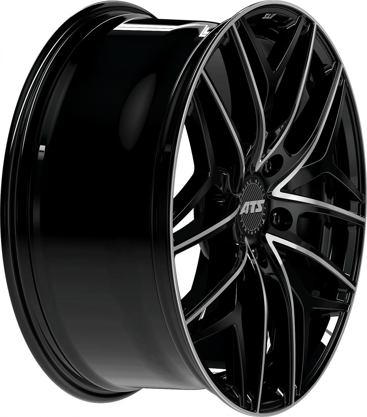 ATS Passion diamond-black frontpolished 8.5x20 ET20 - LK5/130 ML84.1