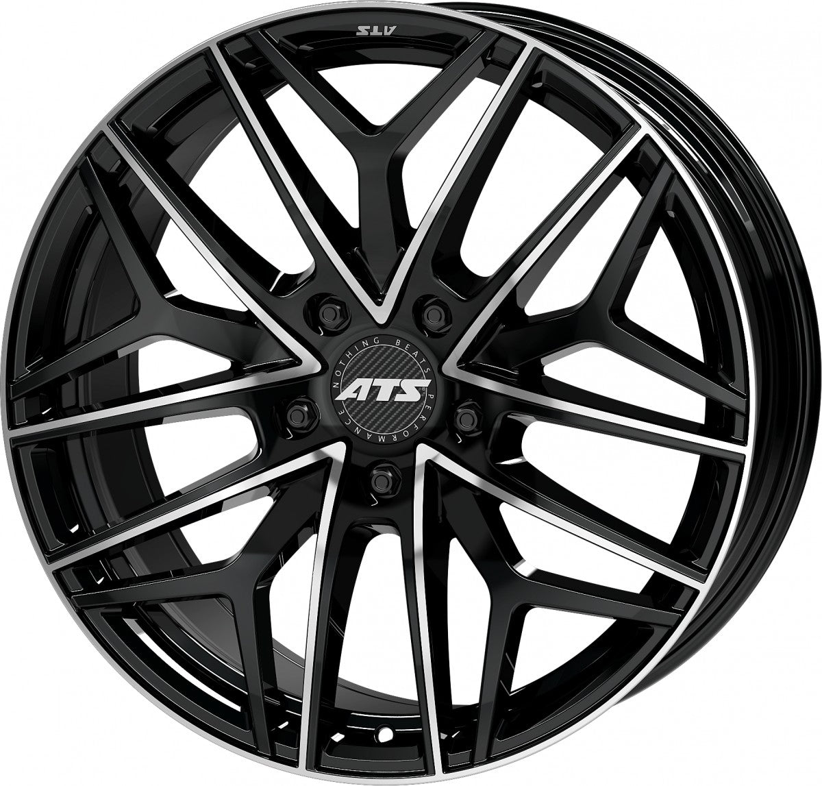 ATS Passion diamond-black frontpolished 8.5x20 ET20 - LK5/130 ML84.1
