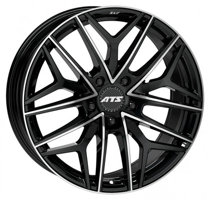 ATS Passion diamond-black frontpolished 10x22 ET16 - LK5/112 ML66.5