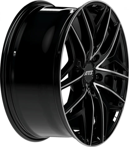 ATS Passion diamond-black frontpolished 10x22 ET16 - LK5/112 ML66.5