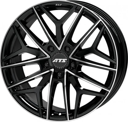 ATS Passion diamond-black frontpolished 10x22 ET23 - LK5/130 ML84.1