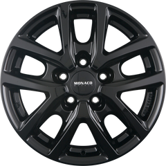 itWheels Monaco CL2T Glanz Schwarz Alufelge 6.5x16 Zoll ET66 LK 5x118 ML71.1