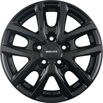 itWheels Monaco CL2T Glanz Schwarz Alufelge 6.5x16 Zoll ET66 LK 5x118 ML71.1