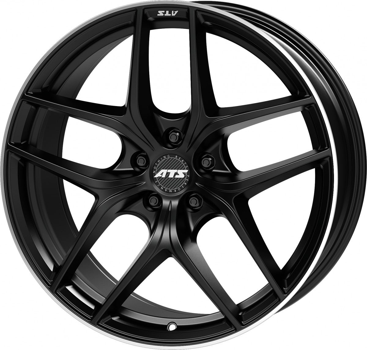 ATS Competition 2 racing-schwarz hornpoliert 8.5x18 ET30 - LK5/112 ML66.5