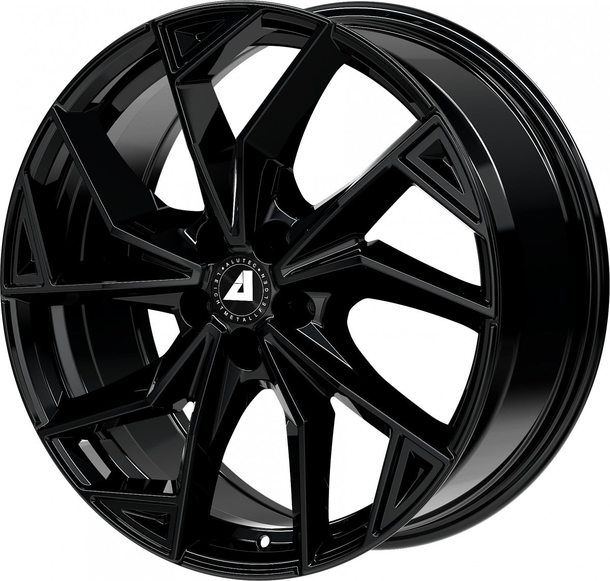 Alutec ADX.02 diamant-schwarz 9.5x22 ET33 - LK5/112 ML66.5