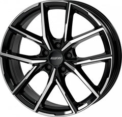 Alutec Aveleno diamant-schwarz frontpoliert Alufelge 8x18 Zoll ET45 LK 5x108 ML70.1