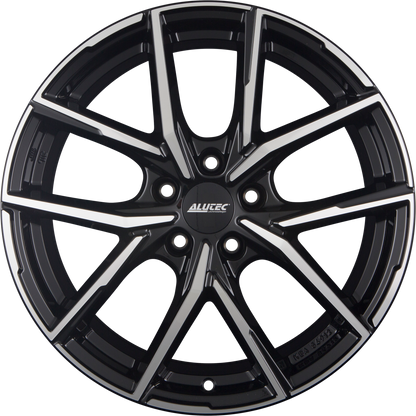 Alutec Aveleno diamant-schwarz frontpoliert Alufelge 8x19 Zoll ET45 LK 5x108 ML70.1 – Bild 3