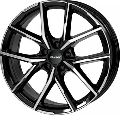 Alutec Aveleno diamant-schwarz frontpoliert 8x19 ET40 - LK5/112 ML70.1