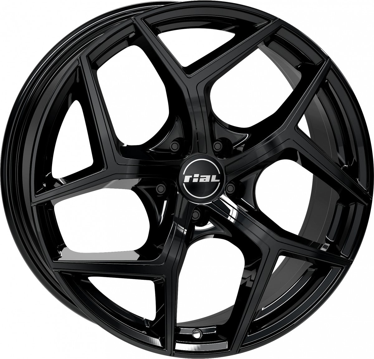 Rial Salento diamant-schwarz Alufelge 8x19 Zoll ET40 LK 5x114.3 ML70.1