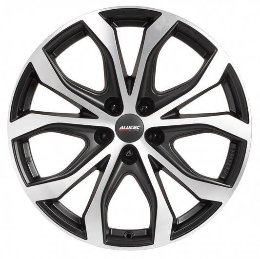 Alutec W10X racing-schwarz frontpoliert 9x20 ET40 - LK5/112 ML57.1