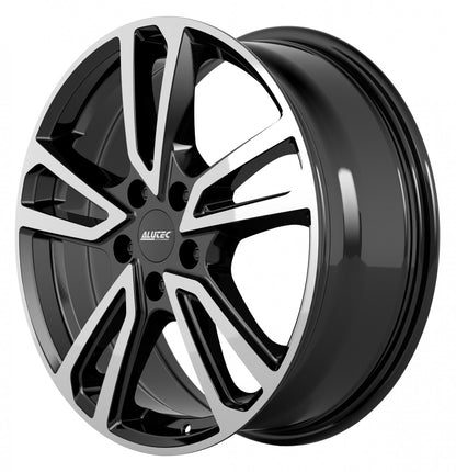 Alutec Tormenta diamond-black frontpolished 7x18 ET40 - LK5/114.3 ML60.1