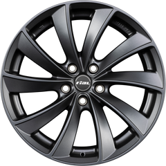 Rial Lugano Steel Grey Matt Alufelge 8.5x19 Zoll ET40 LK 5x120 ML64.1