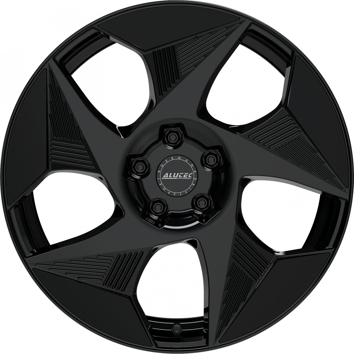 Alutec Solar diamant-schwarz 8x19 ET36 - LK5/112 ML57.1