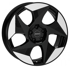 Alutec Solar diamant-schwarz frontpoliert Alufelge 8x19 Zoll ET36 LK 5x112 ML57.1