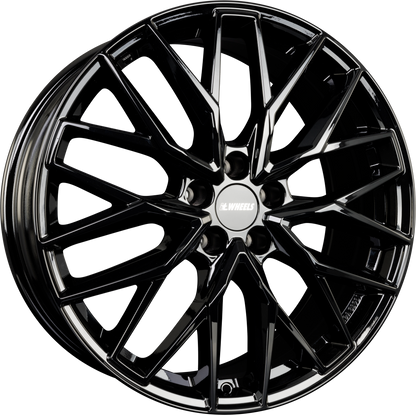 itWheels XANA Gloss Black Alufelge 8x19 Zoll ET45 LK 5x108 ML70.1 – Bild 2