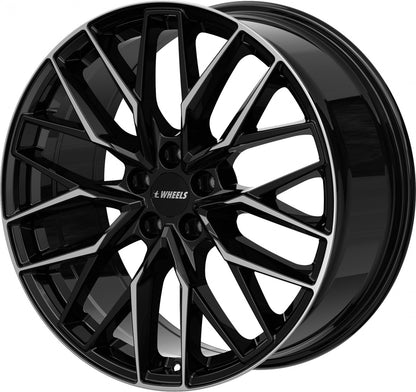 itWheels Xana gloss black polished Alufelge 9.5x21 Zoll ET40.1 LK 5x120 ML64.2 – Bild 8
