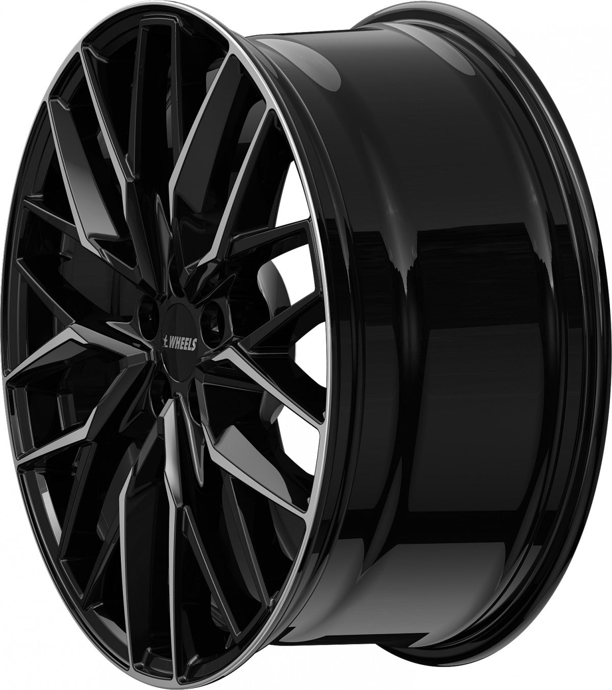 itWheels Xana gloss black polished Alufelge 9.5x21 Zoll ET40.1 LK 5x120 ML64.2 – Bild 10