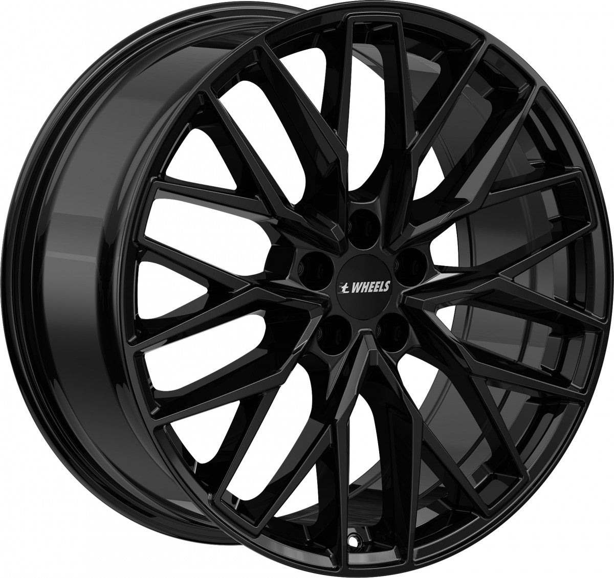 itWheels Xana gloss black Alufelge 9.5x21 Zoll ET36 LK 5x112 ML66.5 – Bild 3