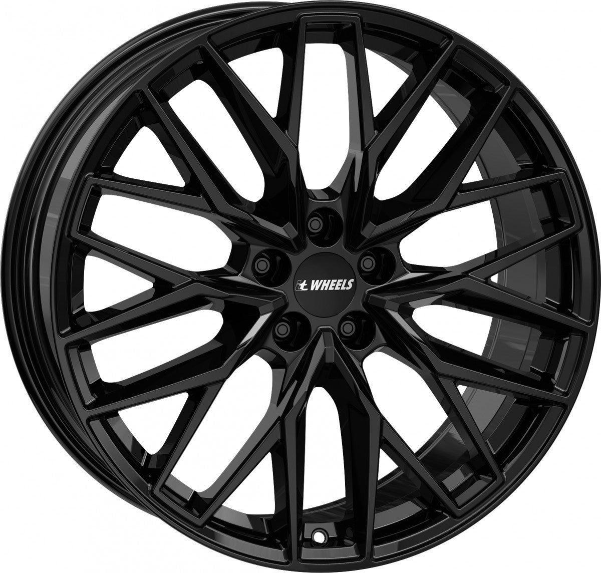 itWheels Xana gloss black Alufelge 9.5x21 Zoll ET40.1 LK 5x120 ML64.2