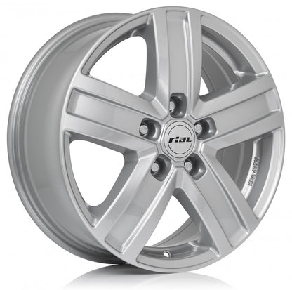 Rial Transporter polar-silber Alufelge 7x17 Zoll ET50 LK 6x120 ML74.6