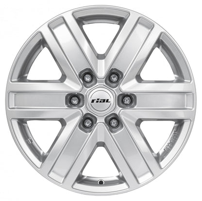 Rial Transporter polar-silber Alufelge 7x17 Zoll ET50 LK 6x120 ML74.6 – Bild 4
