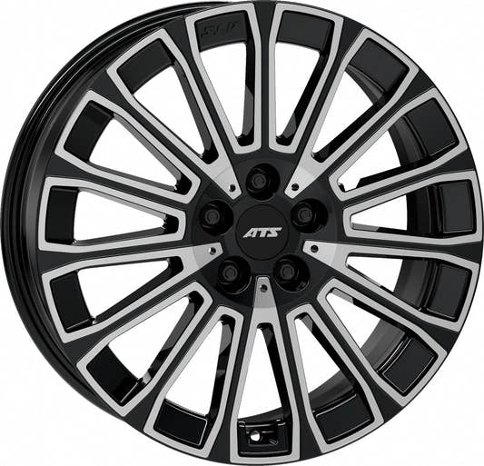 ATS Obsession diamant-schwarz frontpoliert Alufelge 8.5x18 Zoll ET40 LK 5x112 ML57.1