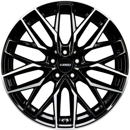 itWheels XANA Gloss Black Polished Alufelge 9x20 Zoll ET38 LK 5x114.3 ML64.1