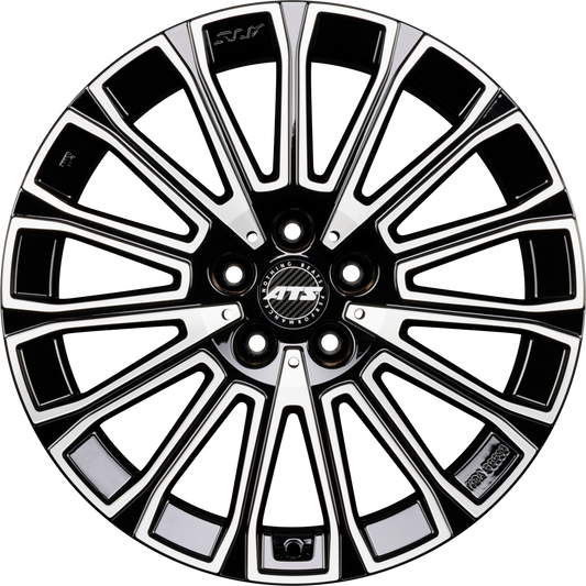 ATS Obsession Diamant-Schwarz Frontpoliert Alufelge 8x19 Zoll ET30.6 LK 5x112 ML66.6