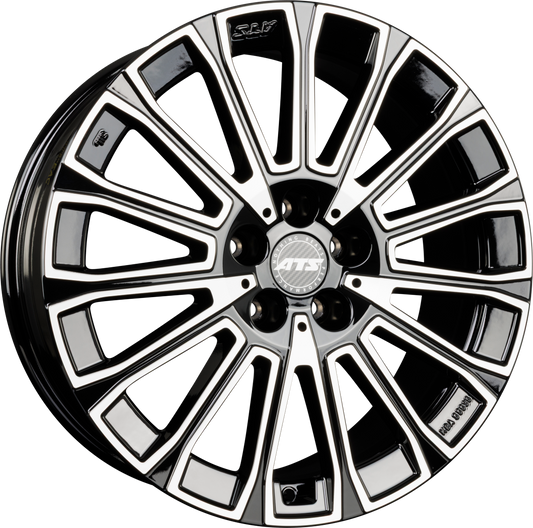 ATS Obsession Diamant-Schwarz Frontpoliert Alufelge 8x19 Zoll ET30.6 LK 5x112 ML66.6 – Bild 2