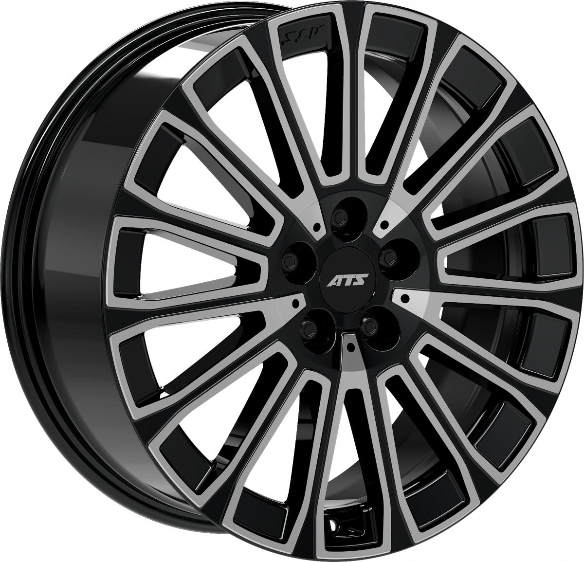 ATS Obsession diamant-schwarz frontpoliert 8x19 ET45.1 - LK5/112 ML66.6