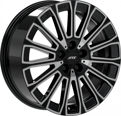 ATS Obsession diamant-schwarz frontpoliert 8x19 ET45.1 - LK5/112 ML66.6
