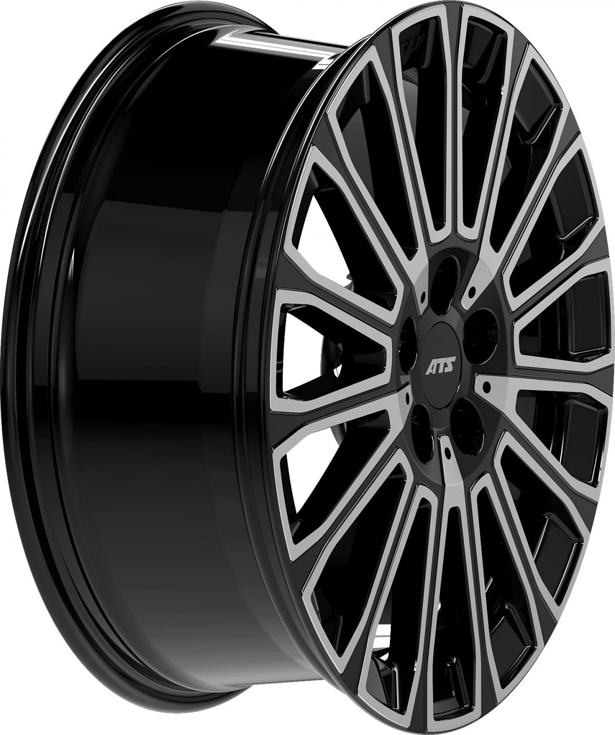 ATS Obsession diamant-schwarz frontpoliert 8x19 ET45.1 - LK5/112 ML66.6