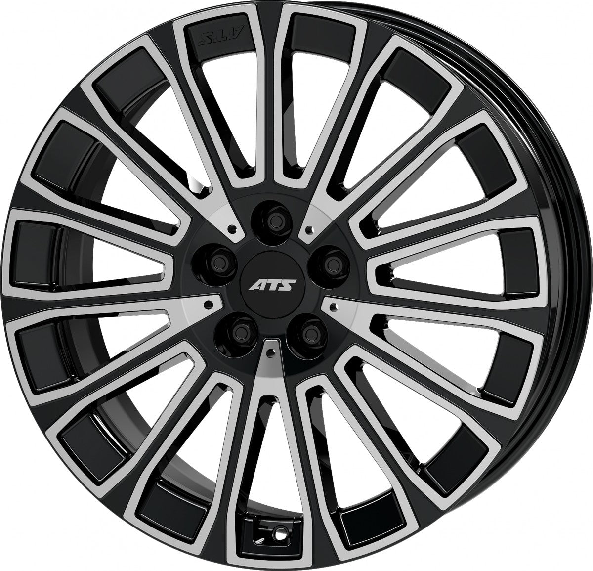 ATS Obsession diamant-schwarz frontpoliert 8x19 ET45.1 - LK5/112 ML66.6