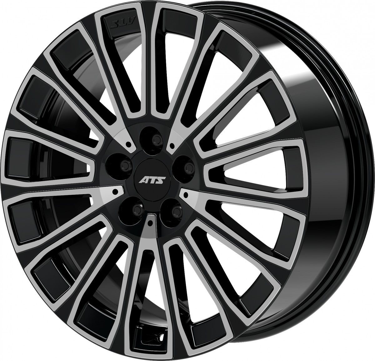 ATS Obsession diamant-schwarz frontpoliert 8x19 ET45.1 - LK5/112 ML66.6