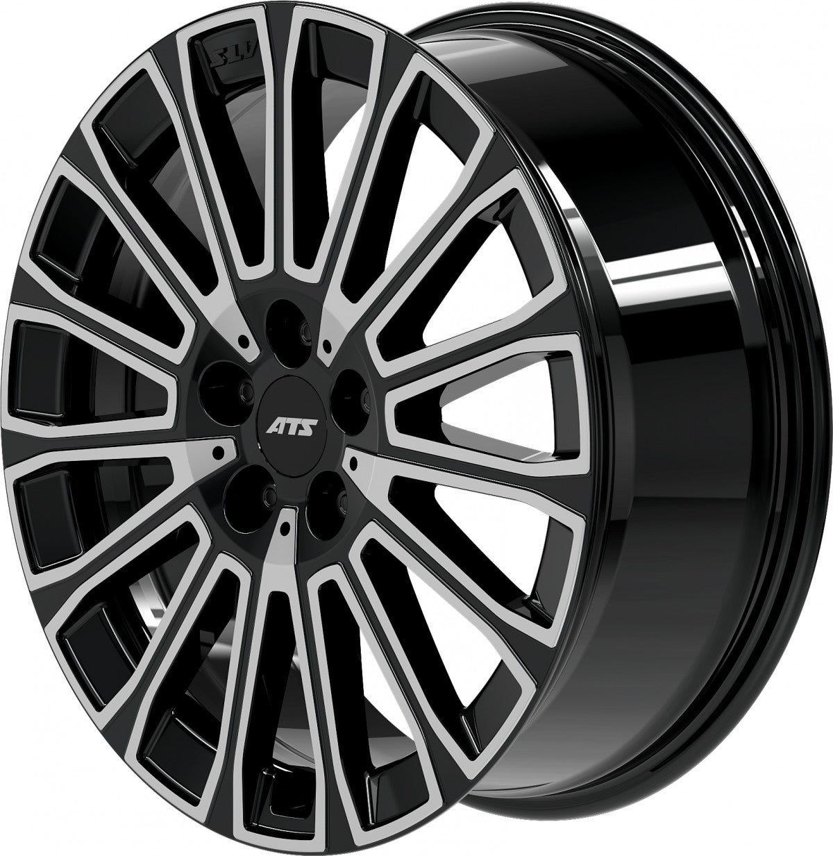 ATS Obsession diamant-schwarz frontpoliert 8x19 ET45.1 - LK5/112 ML66.6