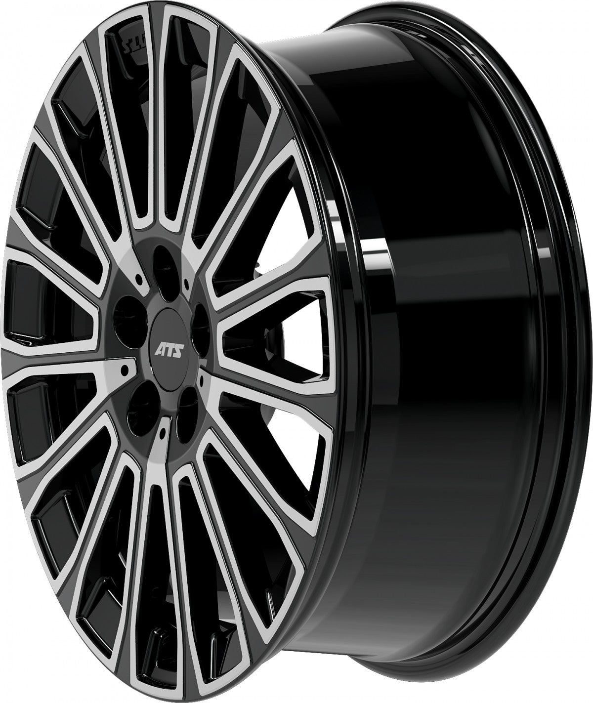 ATS Obsession diamant-schwarz frontpoliert 8x19 ET45.1 - LK5/112 ML66.6