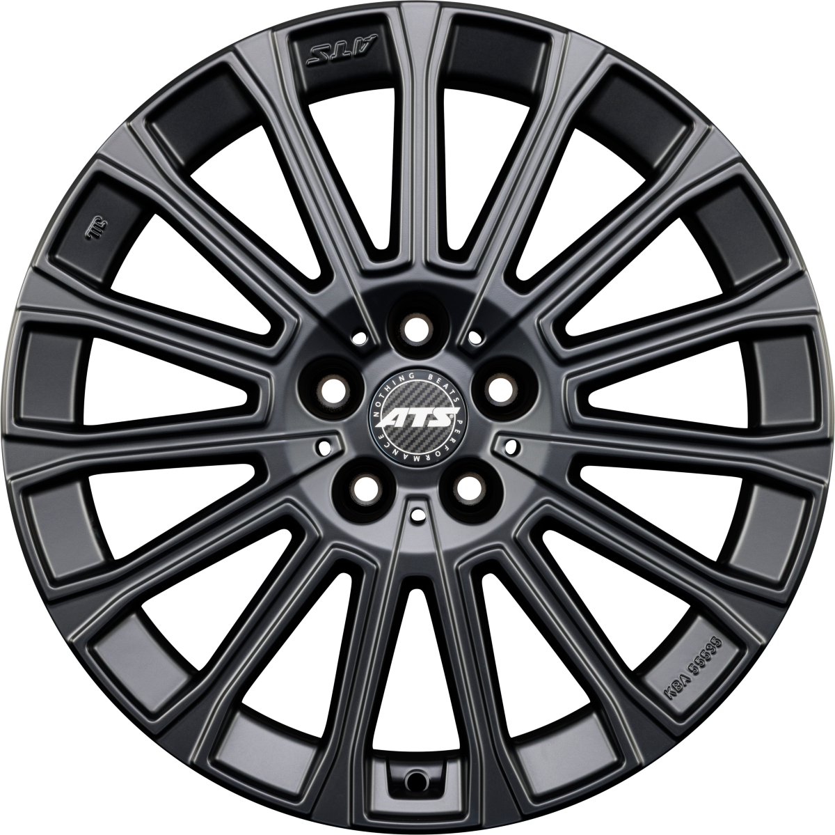 ATS Obsession Schwarz-Matt Alufelge 7.5x18 Zoll ET40.1 LK 5x112 ML66.6