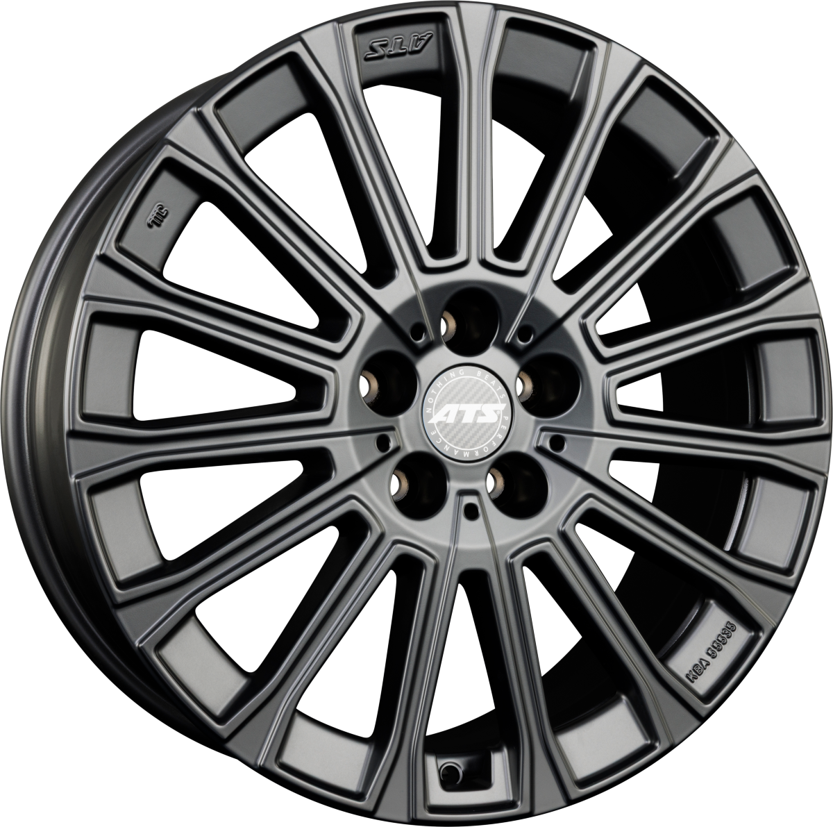 ATS Obsession Schwarz-Matt Alufelge 7.5x18 Zoll ET40.1 LK 5x112 ML66.6 – Bild 2
