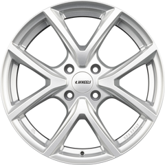 itWheels Mira Gloss Silver Alufelge 6.5x16 Zoll ET31.6 LK 4x108 ML65.1