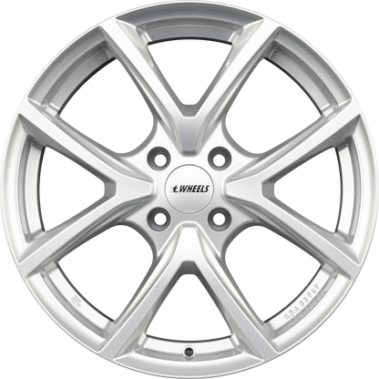 itWheels Mira Gloss Silver Alufelge 6.5x16 Zoll ET31.6 LK 4x108 ML65.1