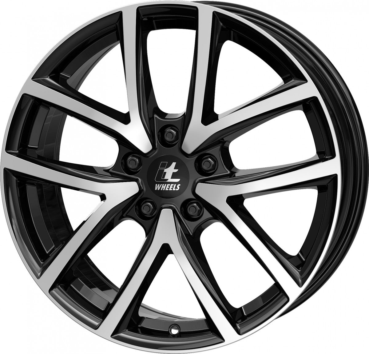 itWheels Mira gloss black polished Alufelge 6.5x16 Zoll ET25 LK 4x108 ML65.1 – Bild 7