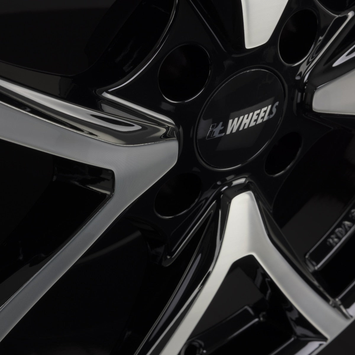 itWheels Mira Diamond Black Front Polished Alufelge 6.5x16 Zoll ET31.6 LK 4x108 ML65.1 – Bild 5
