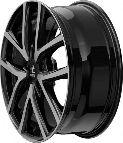 itWheels Mira gloss black polished Alufelge 6.5x16 Zoll ET45 LK 4x108 ML63.4 – Bild 10