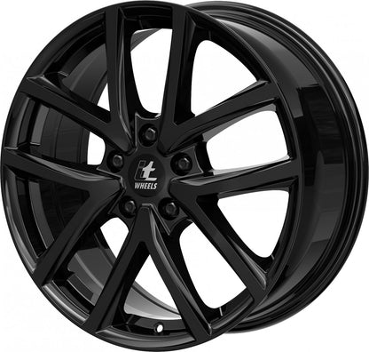 itWheels Mira gloss black Alufelge 7x17 Zoll ET37 LK 5x100 ML57.1 – Bild 8