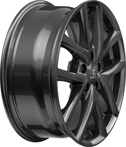 itWheels Mira gloss titanium Alufelge 7x17 Zoll ET45 LK 5x100 ML57.1 – Bild 5