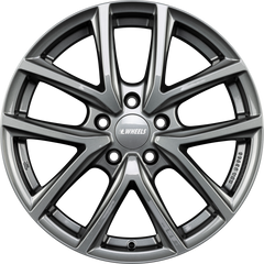 itWheels Mira gloss titanium Alufelge 7x17 Zoll ET45 LK 5x112 ML66.6