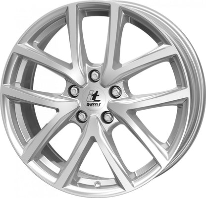 itWheels Mira gloss silver Alufelge 7.5x18 Zoll ET30 LK 5x112 ML70.1 – Bild 7