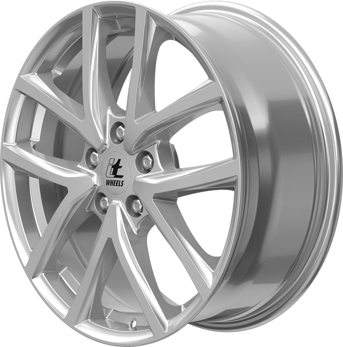 itWheels Mira gloss silver Alufelge 7.5x18 Zoll ET50 LK 5x114.3 ML70.1 – Bild 9